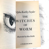 The Witches of Worm by Zilpha Keatley Snyder [1986 PAPERBACK]