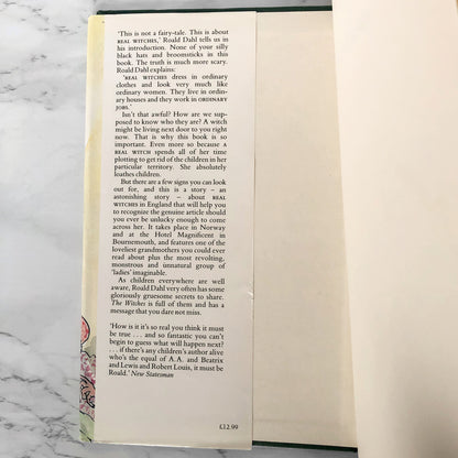 The Witches by Roald Dahl [U.K. FIRST EDITION / 11th PRINTING] 1983