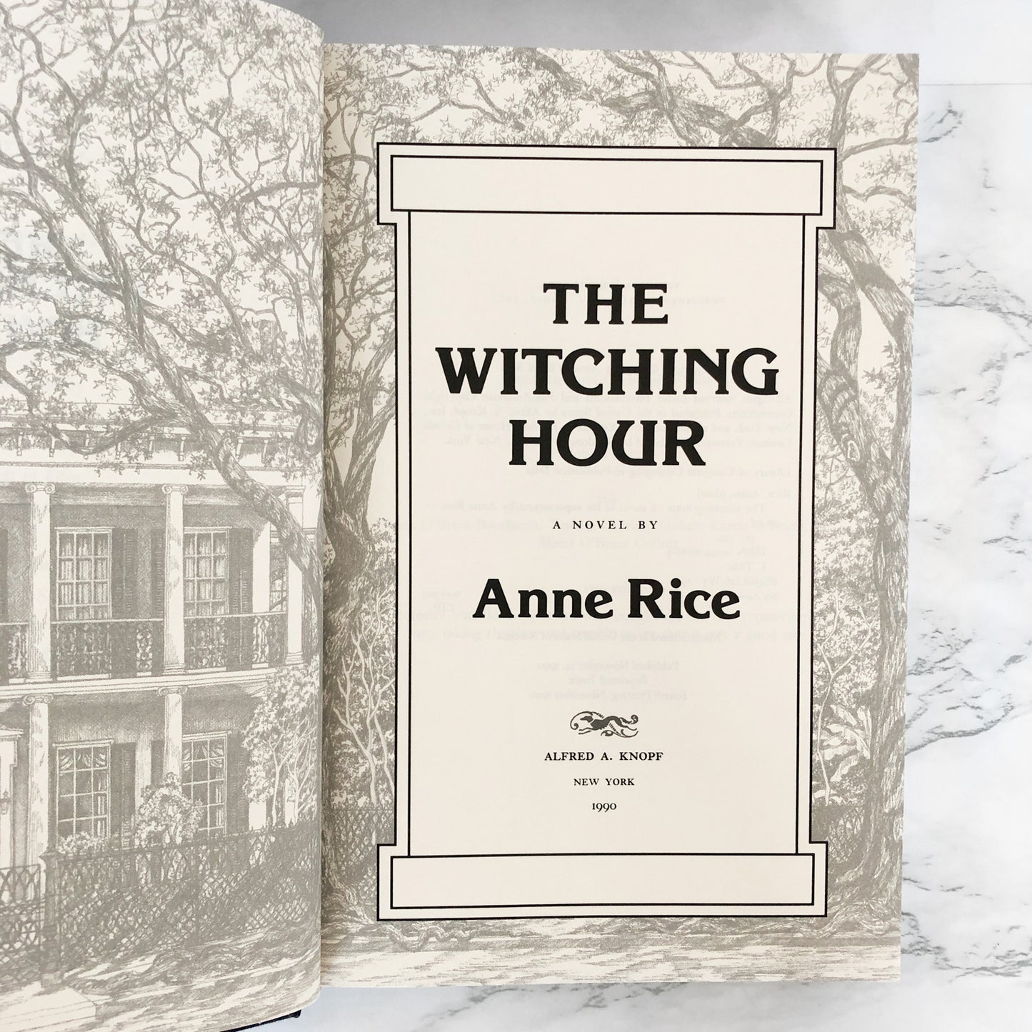 The Witching Hour by Anne Rice SIGNED! [FIRST EDITION] 1990 • Knopf