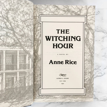 The Witching Hour by Anne Rice SIGNED! [FIRST EDITION] 1990 • Knopf