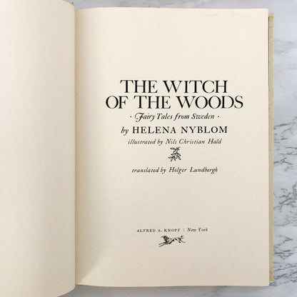 The Witch of the Woods: Fairy Tales from Sweden by Helena Nyblom [FIRST EDITION / 1968]