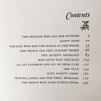 The Witch of the Woods: Fairy Tales from Sweden by Helena Nyblom [FIRST EDITION / 1968]