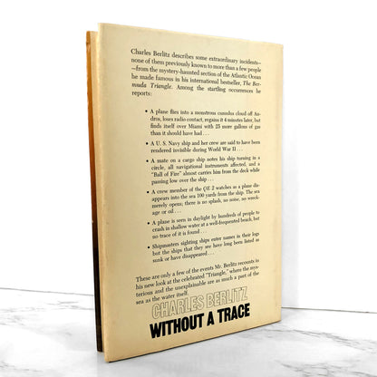 Without a Trace by Charles Berlitz [FIRST EDITION / 1977]