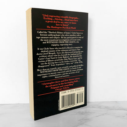 Witnesses from the Grave: The Stories Bones Tell by Christopher Joyce & Eric Stover [FIRST PAPERBACK PRINTING / 1992]