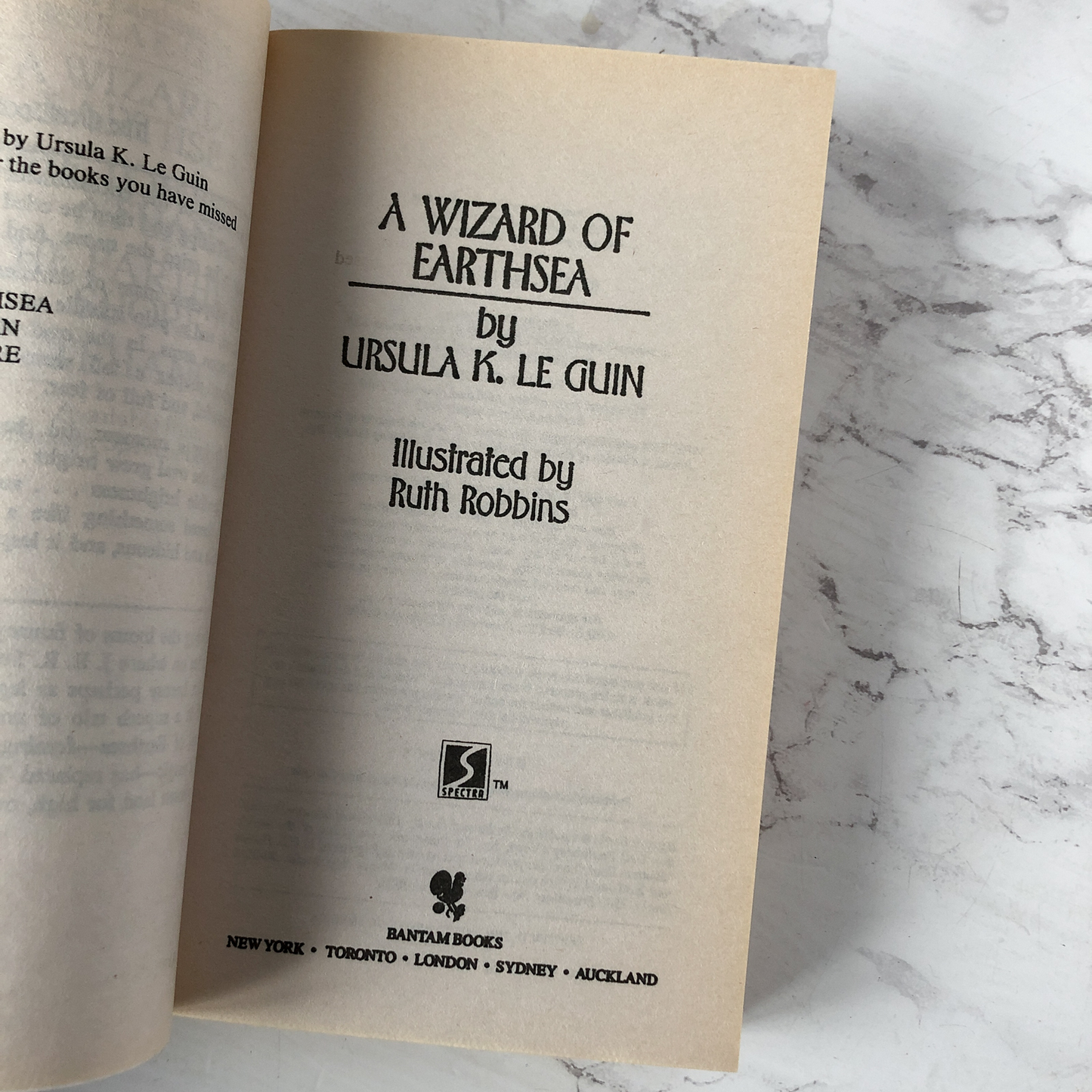 A Wizard of Earthsea by Ursula K. Le Guin [1984 PAPERBACK] - Bookshop Apocalypse