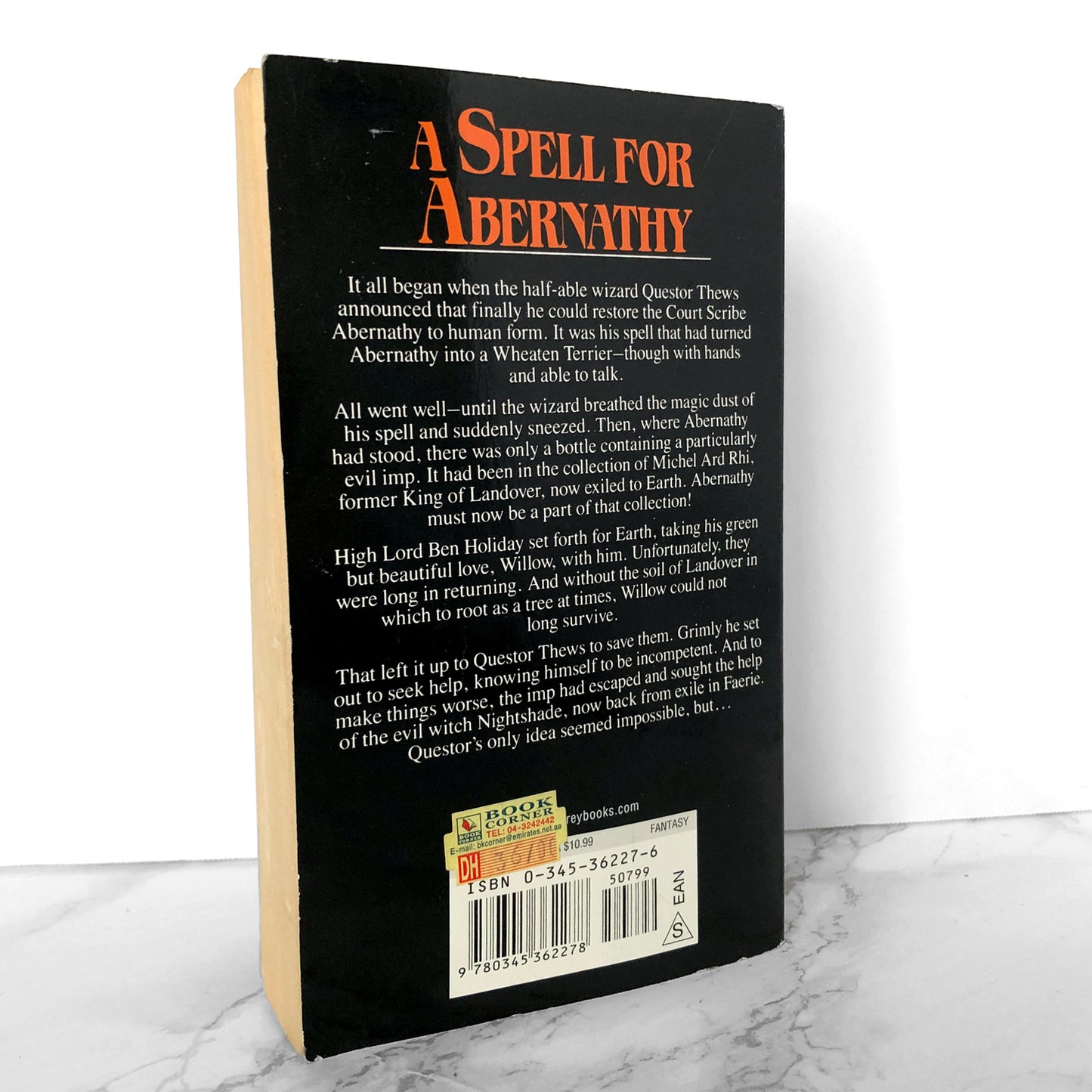 Wizard at Large by Terry Brooks [1989 PAPERBACK]