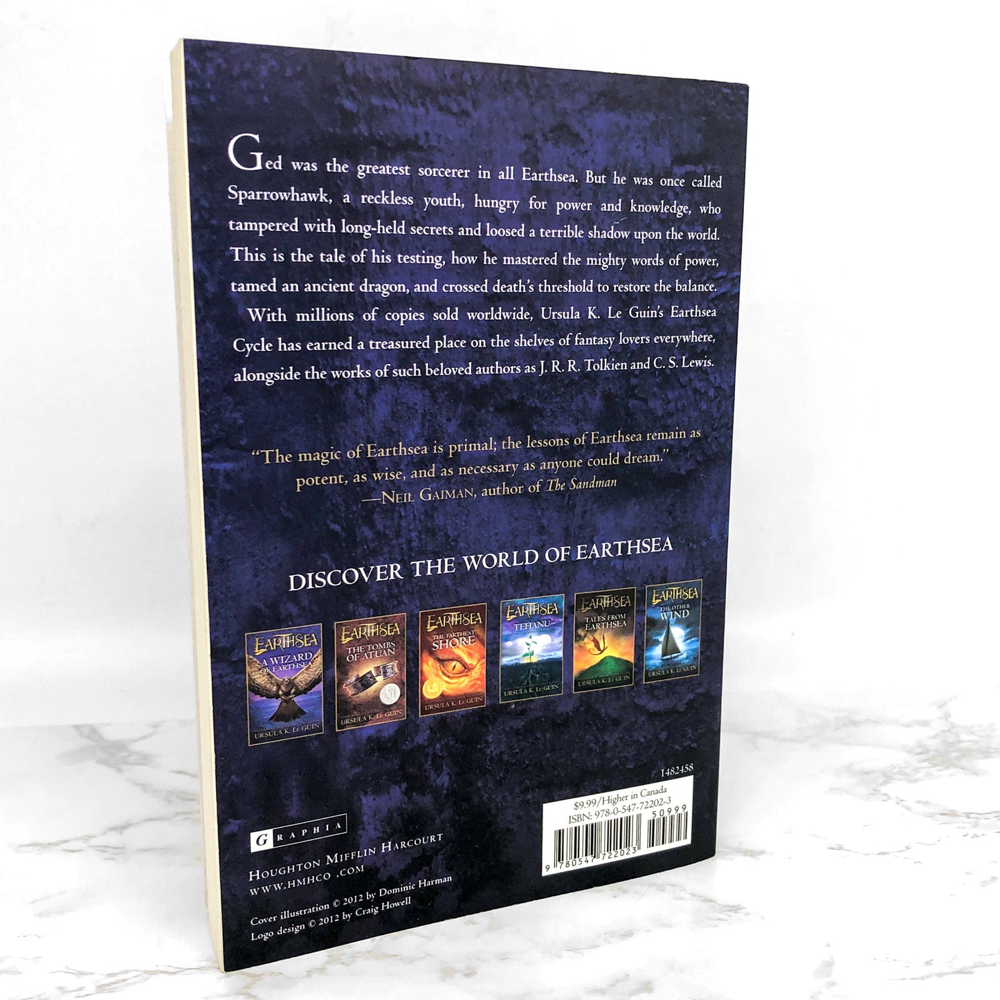 A Wizard of Earthsea by Ursula K. Le Guin [TRADE PAPERBACK] 2012 • Bantam