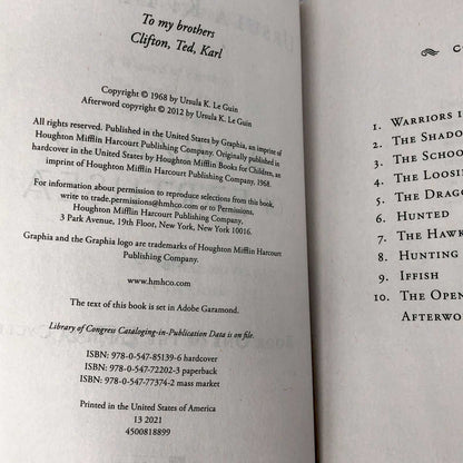 A Wizard of Earthsea by Ursula K. Le Guin [TRADE PAPERBACK] 2012 • Bantam