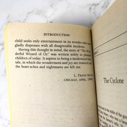 The Wonderful Wizard of Oz by L. Frank Baum [1990 AERIE PAPERBACK]