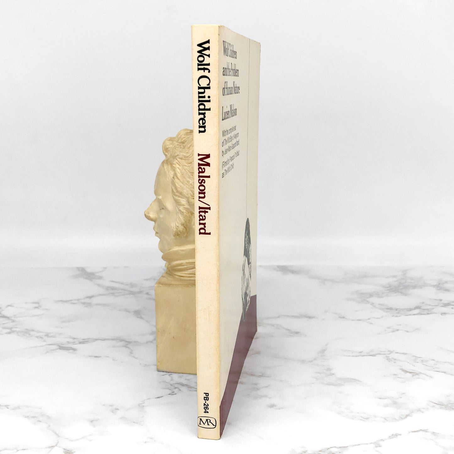 Wolf Children & the Problem of Human Nature by Lucien Malson [U.S. FIRST EDITION PAPERBACK] 1972