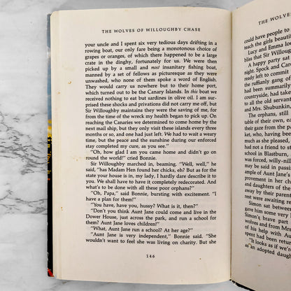 The Wolves of Willoughby Chase by Joan Aiken [RARE 1989 HARDCOVER]