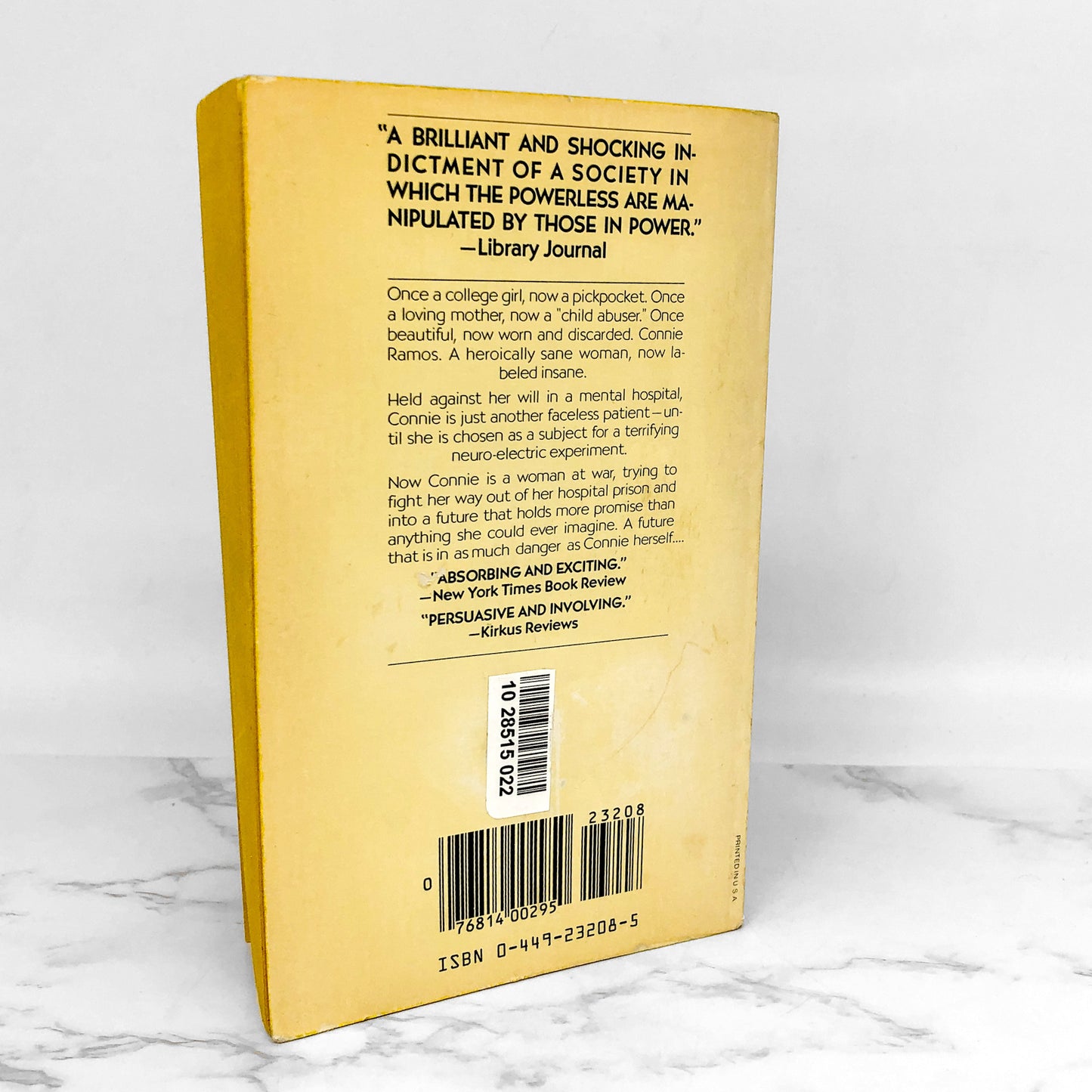 Woman on the Edge of Time by Marge Piercy [FIRST EDITION PAPERBACK] 1976