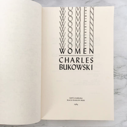 Women by Charles Bukowski [FIRST EDITION / NINTH PRINTING] 1984