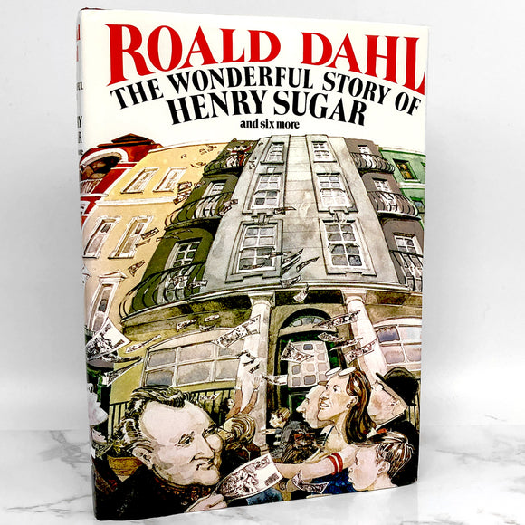 The Wonderful Story of Henry Sugar and Six More by Roald Dahl [U.K FIRST EDITION] 1977 ❧ Jonathan Cape ❧ London
