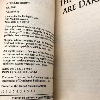 The Woods Are Dark by Richard Laymon [FIRST UNCUT PRINTING] 2008 • Leisure