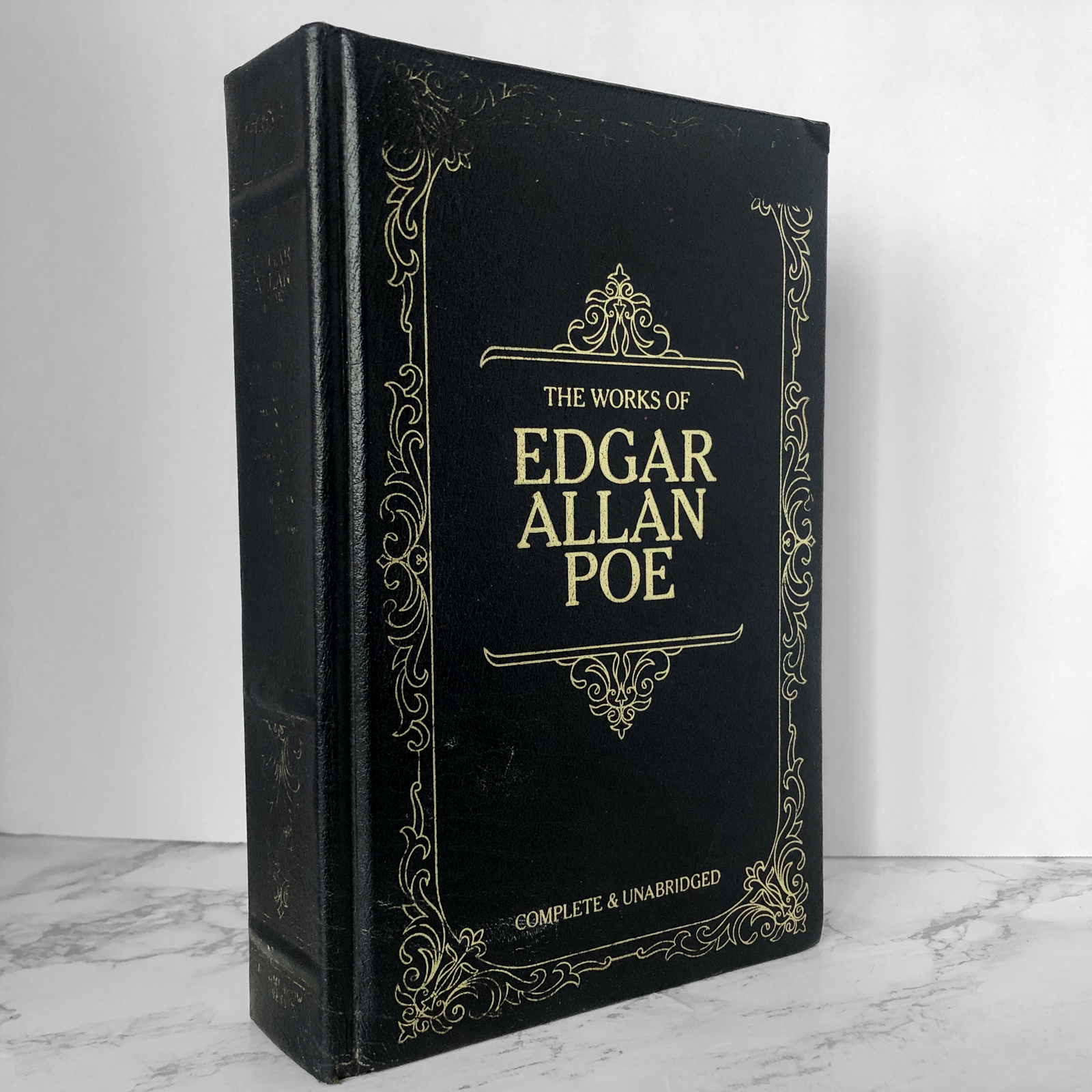 The Works of Edgar Allen Poe [LEATHER BOUND ANTHOLOGY] - Bookshop Apocalypse
