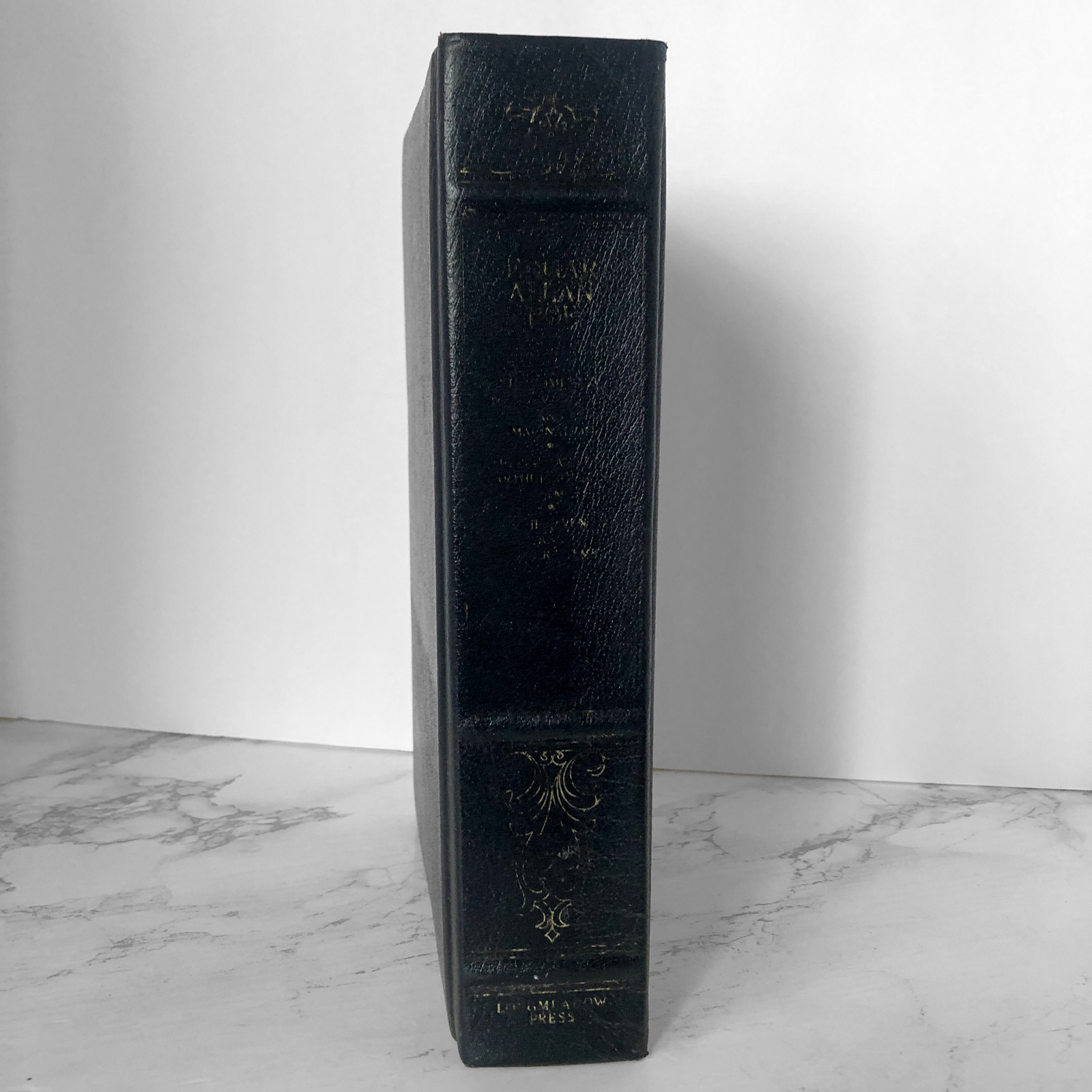 The Works of Edgar Allen Poe [LEATHER BOUND ANTHOLOGY] - Bookshop Apocalypse