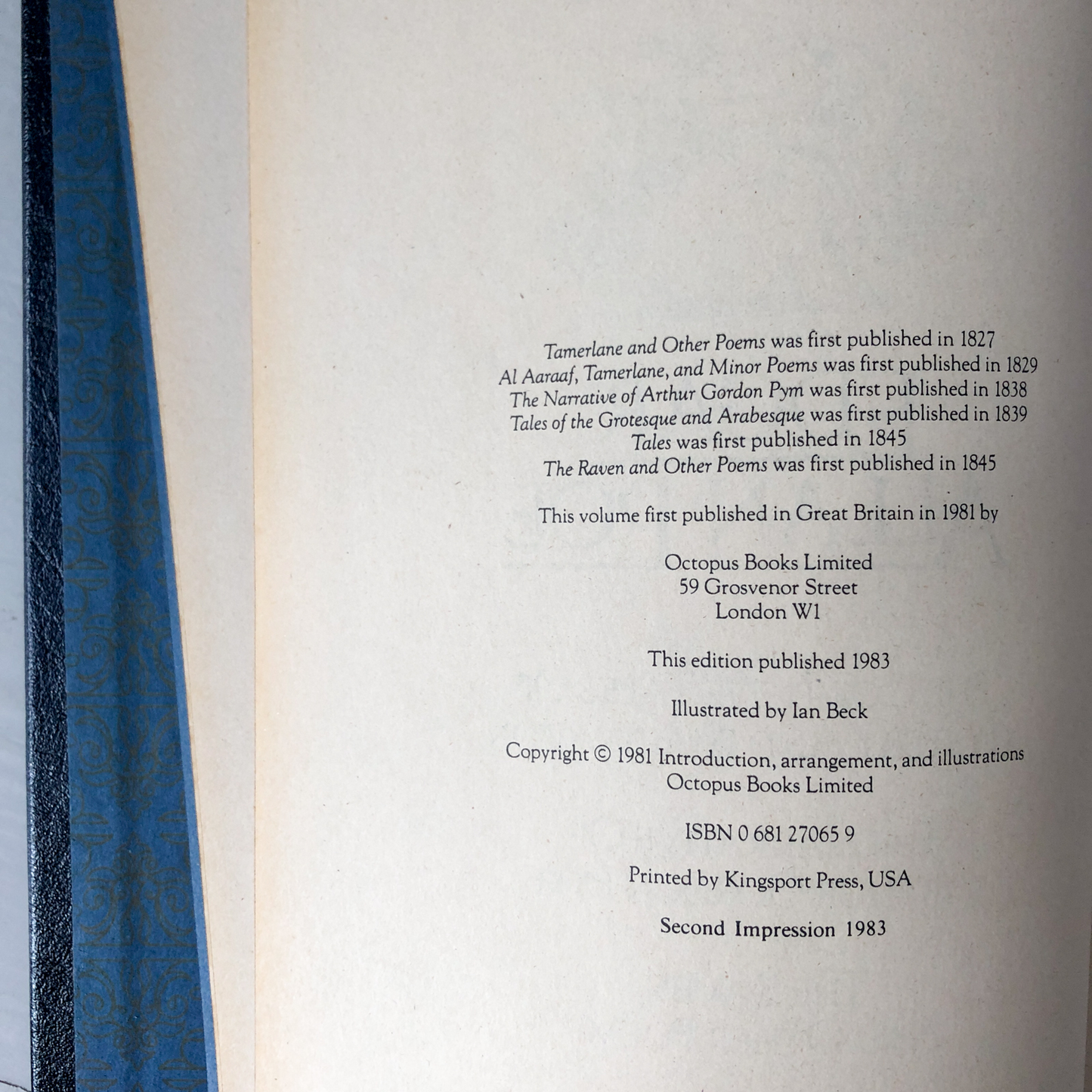 The Works of Edgar Allen Poe [LEATHER BOUND ANTHOLOGY] - Bookshop Apocalypse