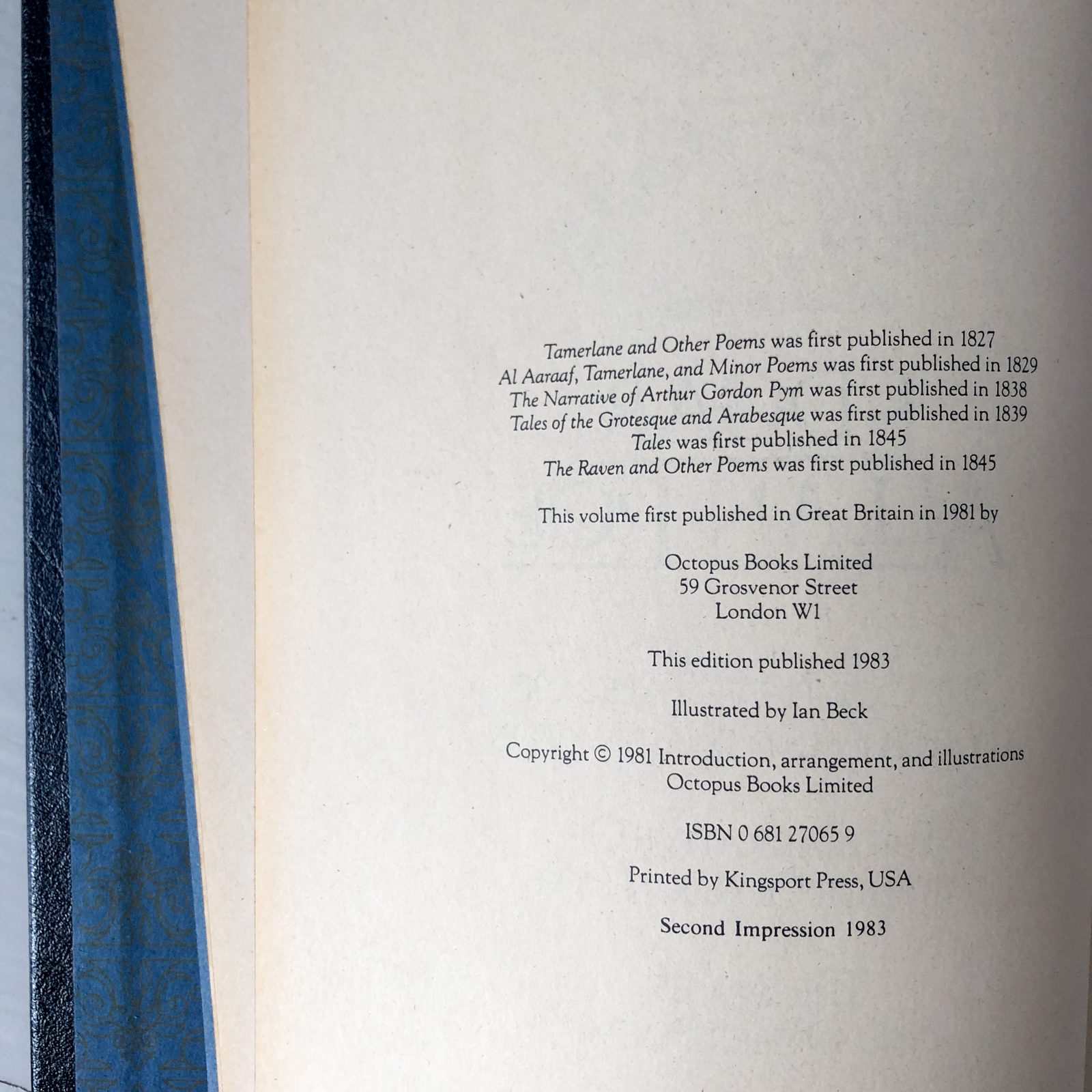 The Works of Edgar Allen Poe [LEATHER BOUND ANTHOLOGY] - Bookshop Apocalypse