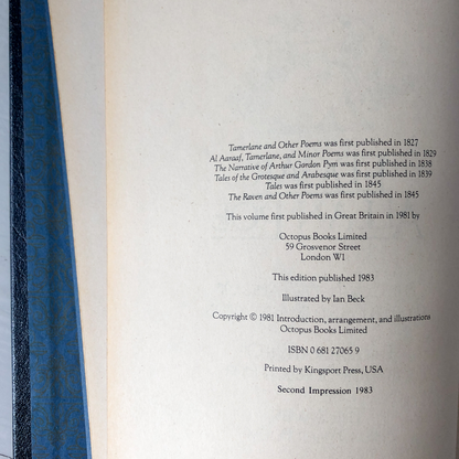 The Works of Edgar Allen Poe [LEATHER BOUND ANTHOLOGY] - Bookshop Apocalypse