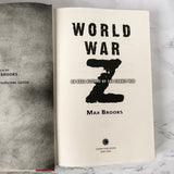 World War Z by Max Brooks [FIRST EDITION / FIRST PRINTING] - Bookshop Apocalypse