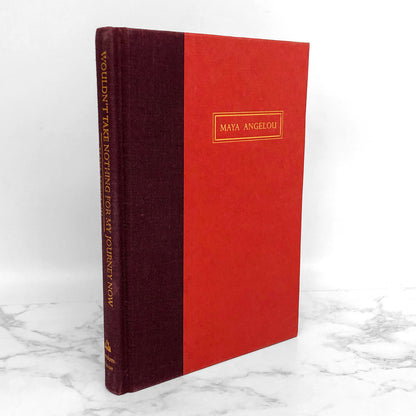 Wouldn't Take Nothing for My Journey Now by Maya Angelou [FIRST EDITION • 2nd PRINTING] 1993