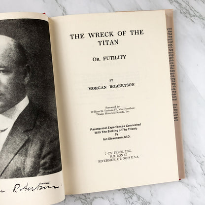 The Wreck of the Titan & Paranormal Experiences of The Titanic by Morgan Robertson & Ian Stevenson - Bookshop Apocalypse