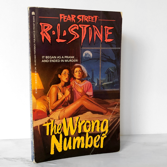 Fear Street #5: The Wrong Number by R.L. Stine [1990 PAPERBACK]