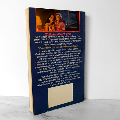 Fear Street #5: The Wrong Number by R.L. Stine [1990 PAPERBACK]