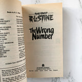 Fear Street #5: The Wrong Number by R.L. Stine [1990 PAPERBACK] - Bookshop Apocalypse