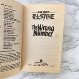 Fear Street #5: The Wrong Number by R.L. Stine [1990 PAPERBACK]