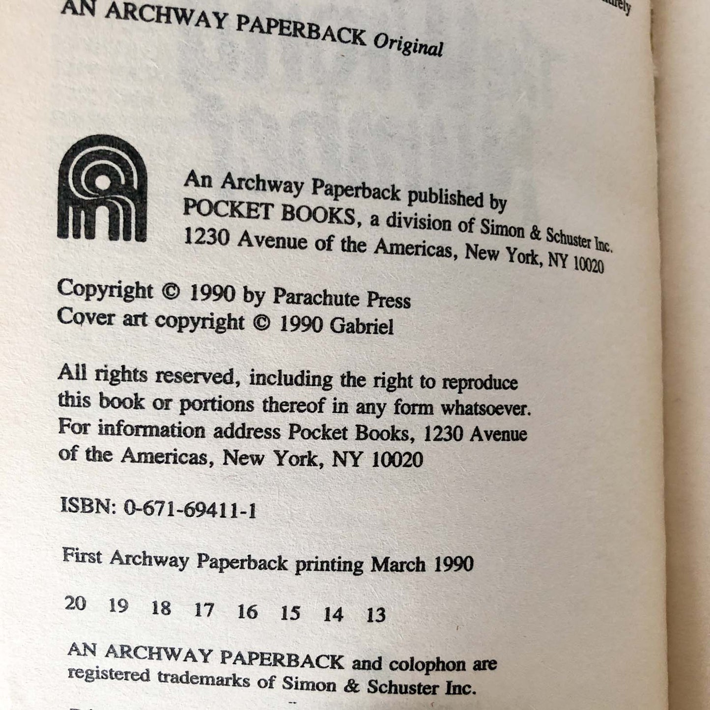 Fear Street #5: The Wrong Number by R.L. Stine [1990 PAPERBACK]
