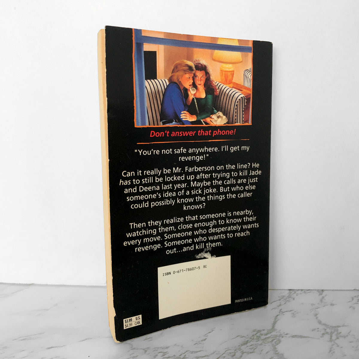 Fear Street #27: Wrong Number 2 by R.L. Stine [1995 PAPERBACK] - Bookshop Apocalypse