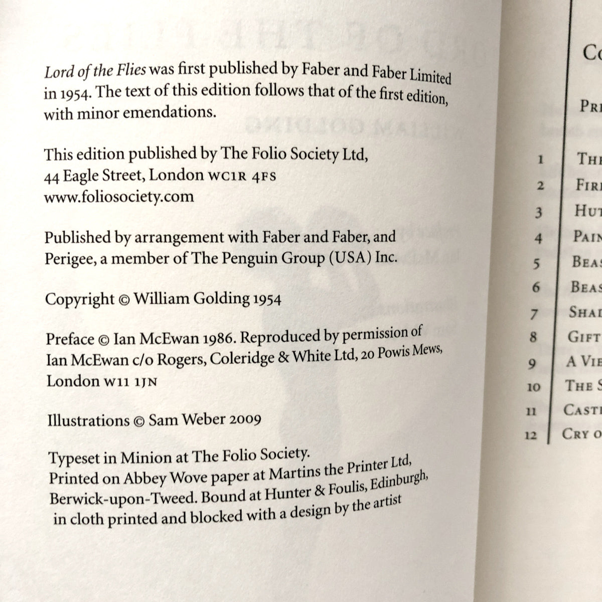 Lord of the Flies by William Golding [THE FOLIO SOCIETY / 2009] - Bookshop Apocalypse
