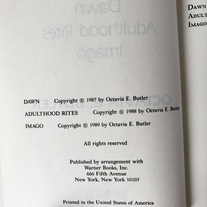 Xenogenesis: The Complete Trilogy by Octavia E. Butler [FIRST BC EDITION] - Bookshop Apocalypse