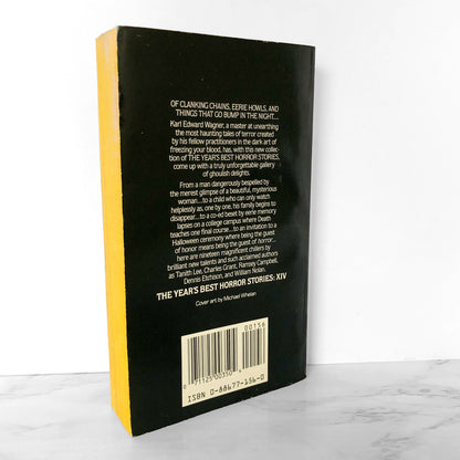 The Year's Best Horror Stories XIV edited by Karl Edward Wagner [1986 PAPERBACK]