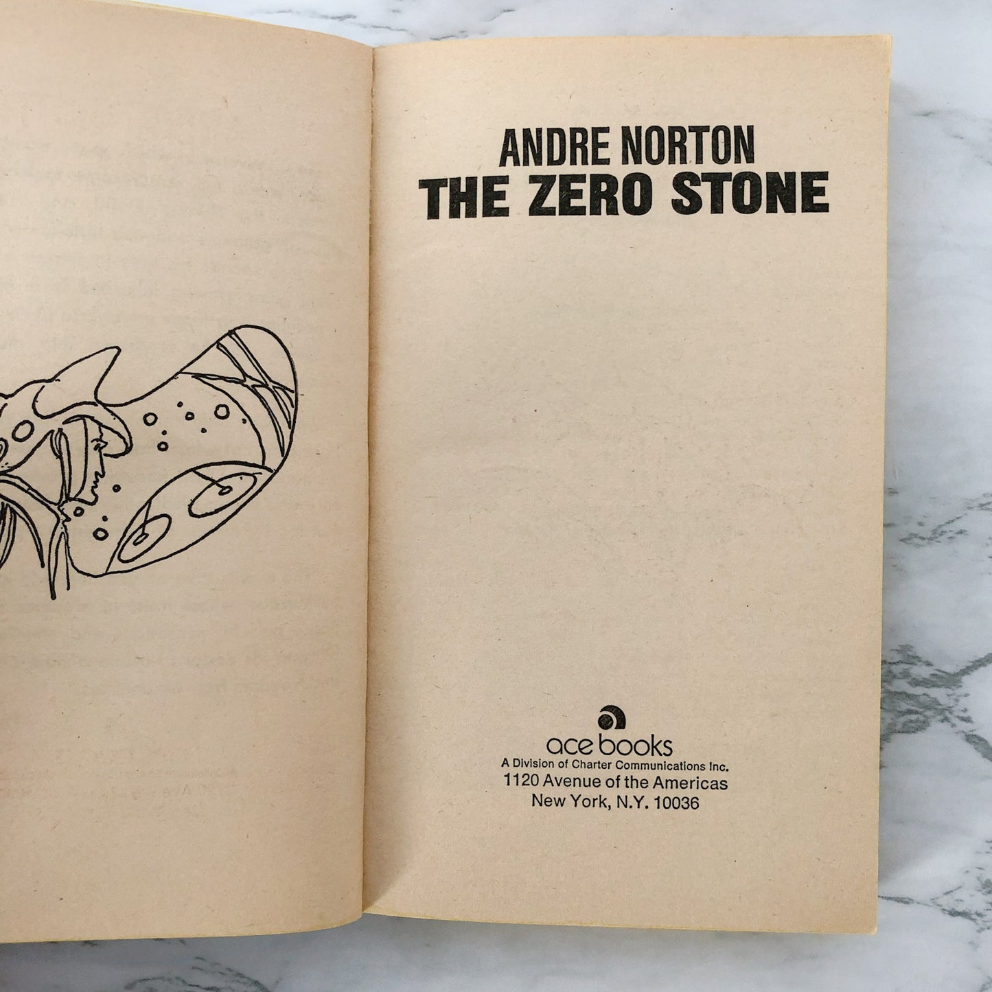 The Zero Stone by Andre Norton [1968 PAPERBACK]