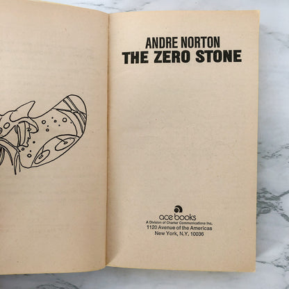 The Zero Stone by Andre Norton [1968 PAPERBACK]