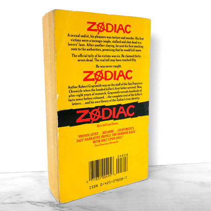 Zodiac by Robert Graysmith [1987 PAPERBACK]