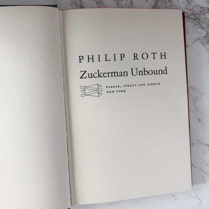 Zuckerman Unbound by Philip Roth [FIRST EDITION / FIRST PRINTING] - Bookshop Apocalypse